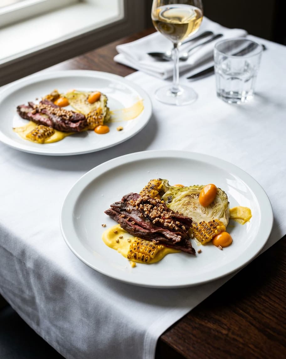 AI-verbeterde foodfoto