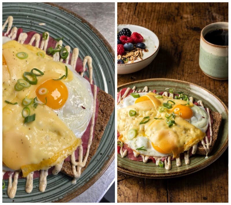 Uitsmijter — voor en na